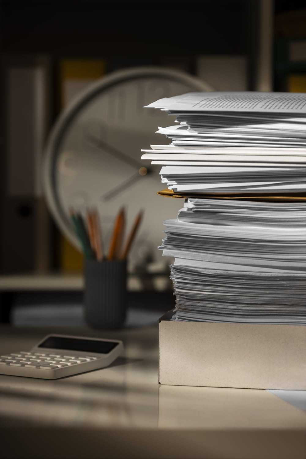 still-life-documents-stack